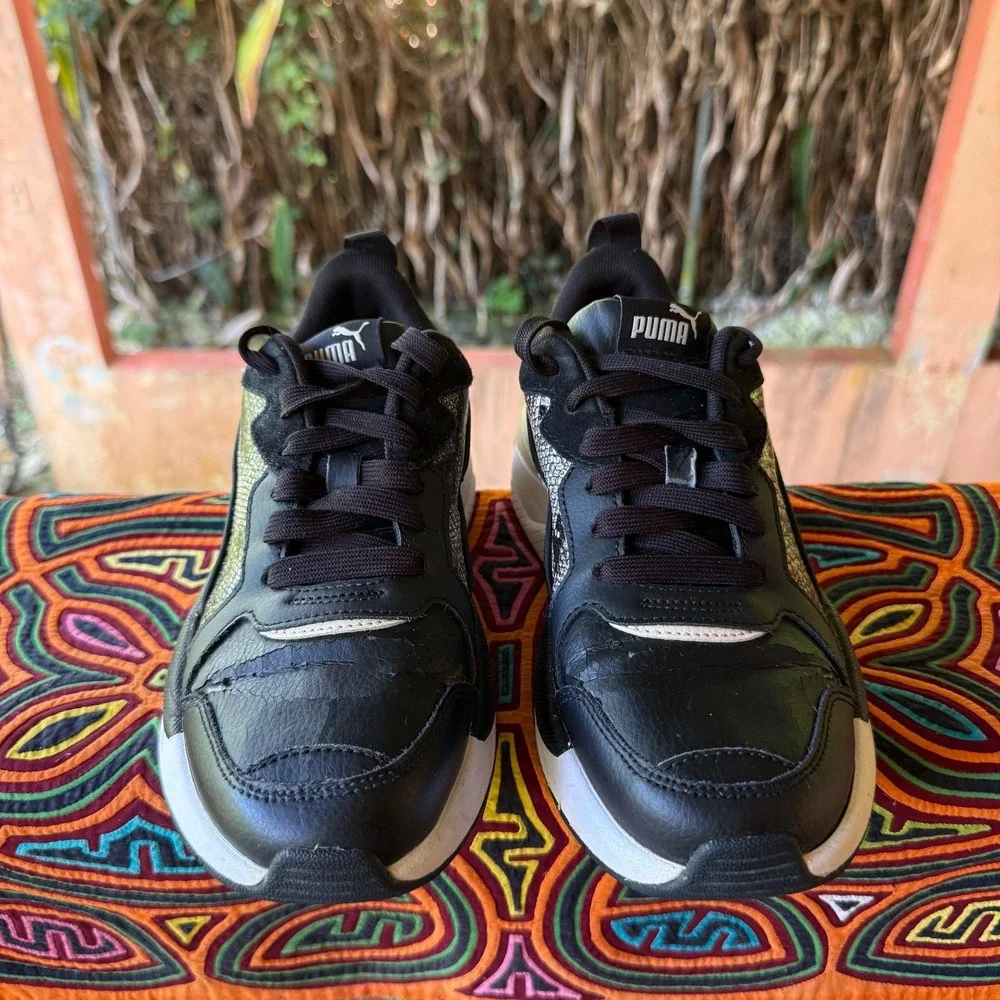 2 FOR $20 DEAL / Puma X-Ray Game‎ Snake Sneakers Women's 7.5 373588-01 / PVDEAL